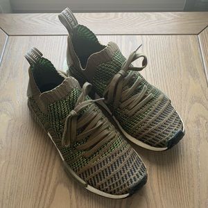 Green Adidas Pure Boost